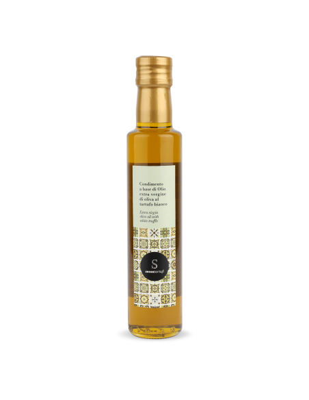 Extra virgin olive oil with white truffle