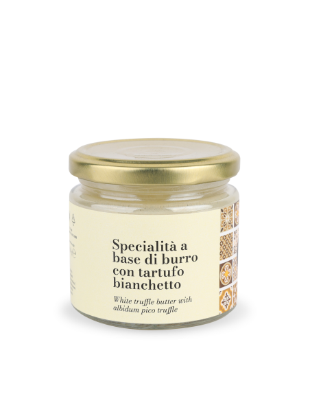 White Truffle butter with albidum pico  truffle