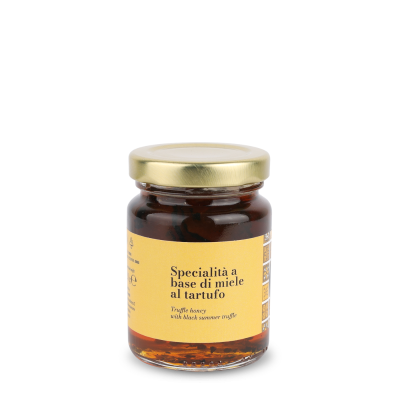 Truffle honey with black summer truffle