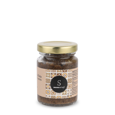 Truffle sauce with black summer truffle 2