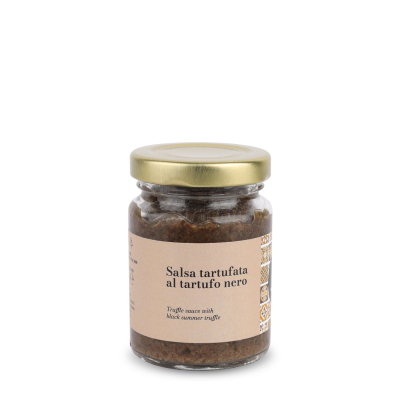 Truffle sauce with black summer truffle