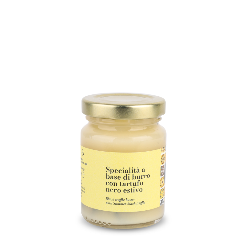 Black truffle butter with Summer black truffle