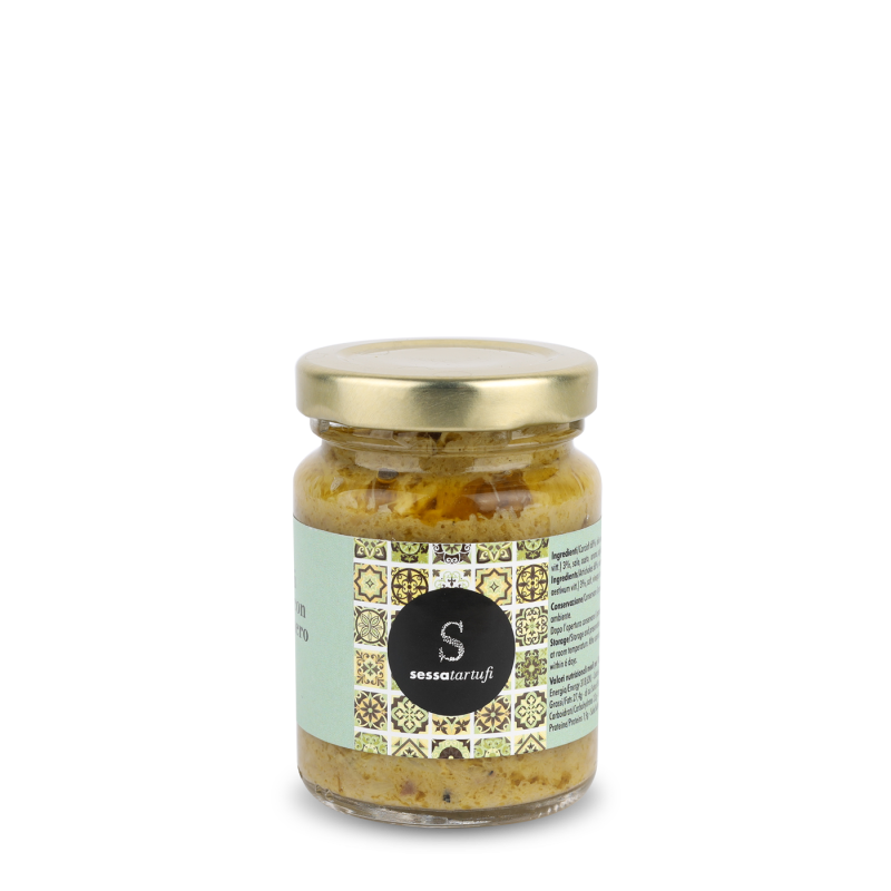 Artichokes cream with truffle