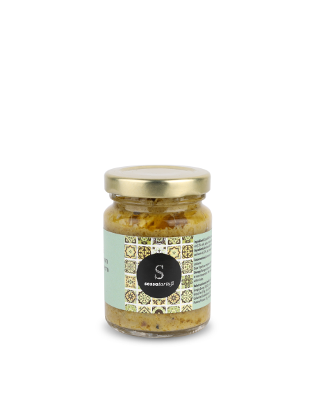 Artichokes cream with truffle