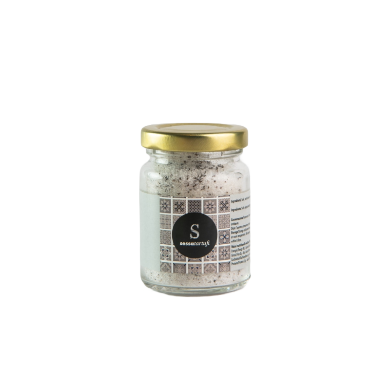 Truffle salt with black summer truffle