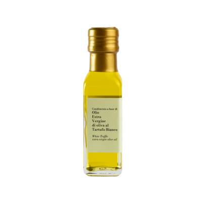 Extra virgin olive oil with white truffle