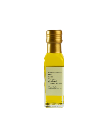 Extra virgin olive oil with white truffle
