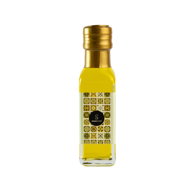 Extra virgin olive oil with white truffle