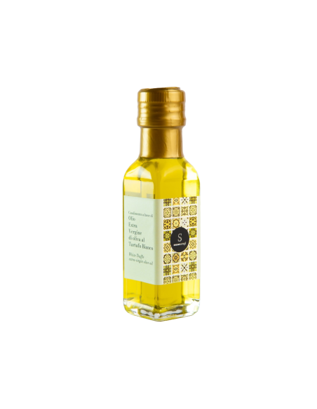 Extra virgin olive oil with white truffle